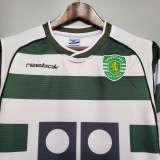 01-03 Sporting Lisbon Home Retro Jersey Thai Quality