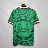 1998 Mexico Home Retro Jersey Fans Version