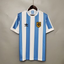 1978 Argentina Home Retro Jersey Fans Version