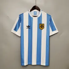 1978 Argentina Home Retro Jersey Fans Version