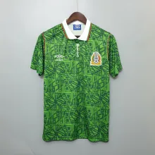 1994 Mexico Home Retro Jersey Fans Version