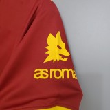 91/92 Roma Home Retro Jersey