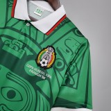 1998 Mexico Home Retro Jersey Fans Version