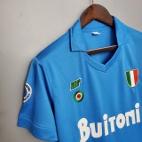 87/88 Napoli Home Retro Jersey Thail  Quality