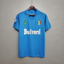 87/88 Napoli Home Retro Jersey Thail  Quality