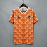 1988 Netherlands Home Retro Jersey