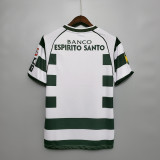 01-03 Sporting Lisbon Home Retro Jersey Thai Quality