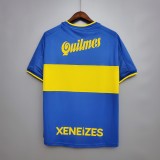 1999 Boca Home Retro Soccer Jersey Thai Quality
