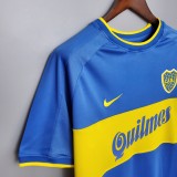 1999 Boca Home Retro Soccer Jersey Thai Quality