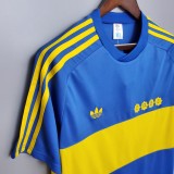 1981 Boca Home Retro Soccer Jersey Thai Quality