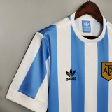 1978 Argentina Home Retro Jersey Fans Version
