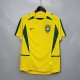 2002 Brazil Home  Retro Jersey