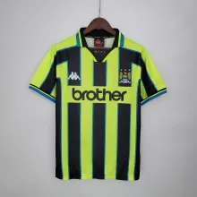 98-99 Manchester City  Away Retro Jersey