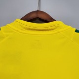 2002 Brazil Home  Retro Jersey