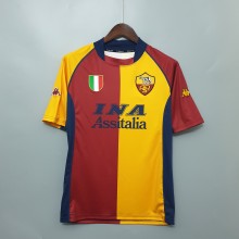 01/02 Roma Home Retro Jersey