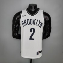 NBA Men New Brooklyn Nets White #2 GRIFFIN Jersey High Quality Name and Number Print