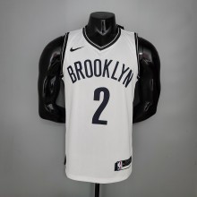 NBA Men New Brooklyn Nets White #2 GRIFFIN Jersey High Quality Name and Number Print