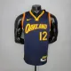 NBA Men Season 2021 Golden State Warriors #12 OUBRE JR. Black City Jersey High Quality Name and Number Print