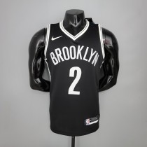 NBA Men New Brooklyn Nets Black #2 GRIFFIN Jersey High Quality Name and Number Print