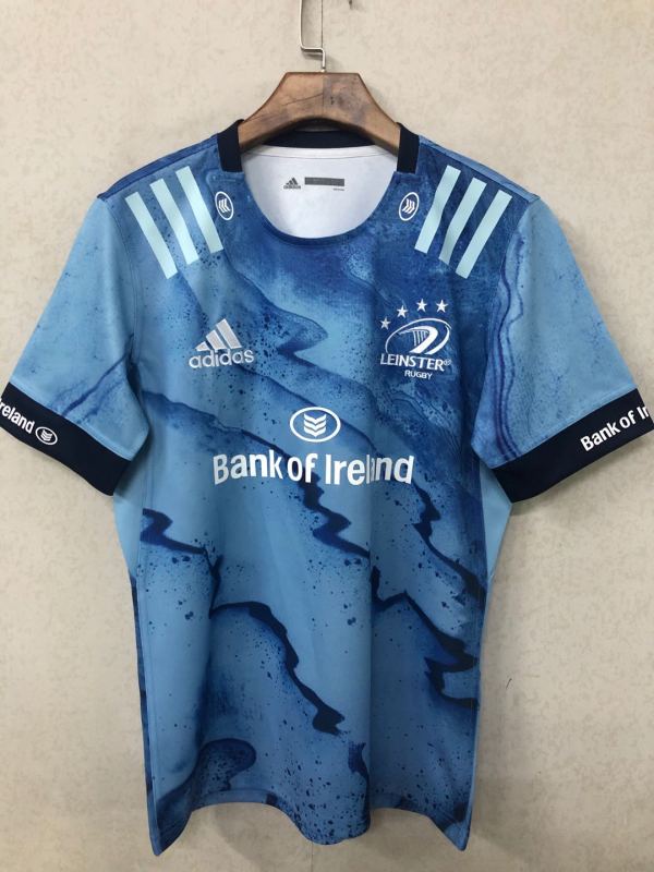 Rugby 2020-2021 Leinster Away Blue Rugby Jersey High Quality