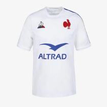 Rugby 2020-2021 France Away White Rugby Jersey High Quality