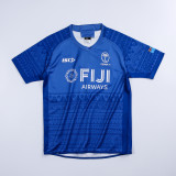 Rugby 2020-2021 Fiji Sevens Blue Training Rugby Jersey High Quality