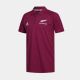Rugby 2021-2021 All Black Purper Red Rugby Polo High Quality