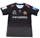 Rugby Season 2021 Exeter Chiefs Black Rugby Jersey High Quality