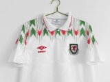 90/92 Welsh Away Retro Jersey Fans Version