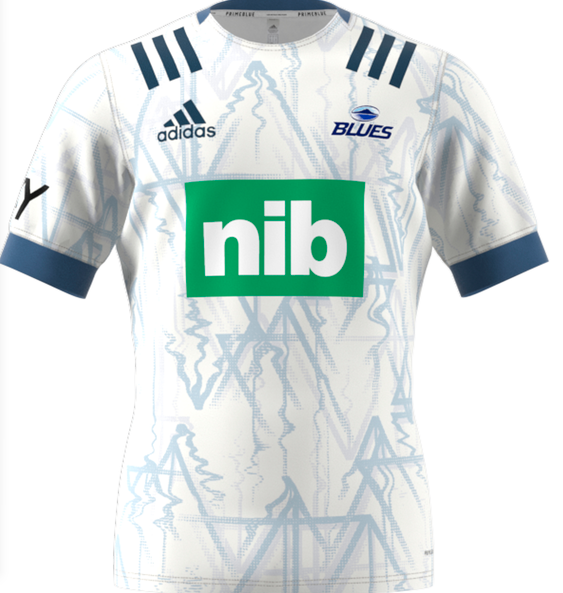 Rugby Season 2021 Blues Away Rugby Jersey High Quality