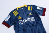 Rugby 2020-2021 Highlanders Home Rugby Jersey High Quality