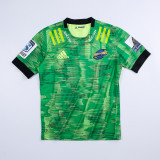 Rugby 2020-2021 Hurricanes Green Rugby Training Jersey High Quality