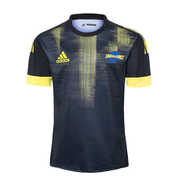 Rugby 2020-2021 Hurricanes Black Rugby Training Jersey High Quality
