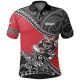 Rugby 2021-2021 All Blacks Maori Red and Black Rugby Polo High Quality