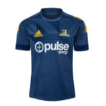 Rugby 2020-2021 Highlanders Blue Rugby Training Jersey High Quality