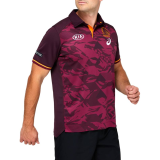 Rugby Season 2021 Broncos Brisbane Purple Red Rugby Polo High Quality