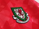 90/92 Welsh Home Retro Jersey Fans Version