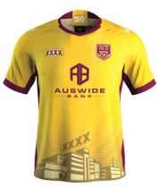 Rugby Season 2021 Queensland Maroons Training Rugby Jersey High Quality