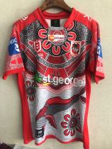 Rugby Season 2021 St. George Illawarra dragons in Indigneous Version Rugby Jersey High Quality