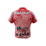 Rugby Season 2021 St. George Illawarra dragons in Indigneous Version Rugby Jersey High Quality