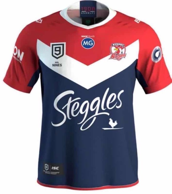 Rugby 2020-2021 Sydney Roosters Nines Rugby Jersey High Quality
