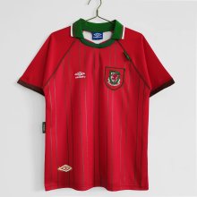 94/96 Welsh Home Retro Jersey Fans Version