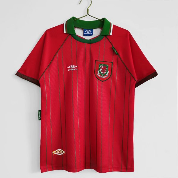 94/96 Welsh Home Retro Jersey Fans Version
