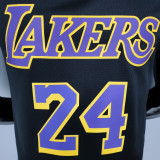 2021 Bryant #24  Lakers Bonus Edition Black NBA Jersey  High Quality Name and Number Print