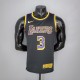 2021 DAVIS#3 Lakers Bonus Edition Black NBA Jersey  High Quality Name and Number Print