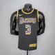 2021 DAVIS#3 Lakers Bonus Edition Black NBA Jersey  High Quality Name and Number Print
