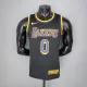 2021 KUZMA#0 Lakers Bonus Edition Black NBA Jersey  High Quality Name and Number Print