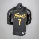 2021 season LOWRY#7 Raptors Black Gold NBA Jersey High Quality Name and Number Print