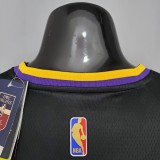 2021 KUZMA#0 Lakers Bonus Edition Black NBA Jersey  High Quality Name and Number Print