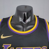 2021 DAVIS#3 Lakers Bonus Edition Black NBA Jersey  High Quality Name and Number Print